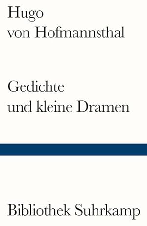 Seller image for Gedichte und kleine Dramen for sale by BuchWeltWeit Ludwig Meier e.K.