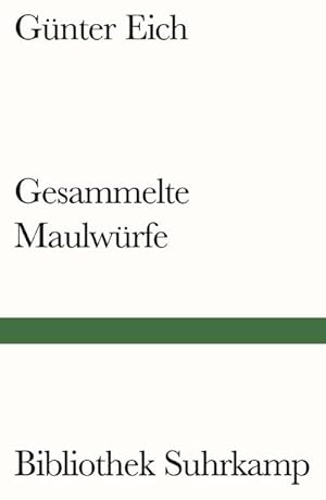 Bild des Verkufers fr Gesammelte Maulwrfe zum Verkauf von BuchWeltWeit Ludwig Meier e.K.