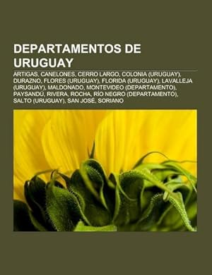 Seller image for Departamentos de Uruguay for sale by BuchWeltWeit Ludwig Meier e.K.