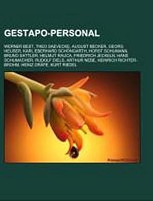 Seller image for Gestapo-Personal for sale by BuchWeltWeit Ludwig Meier e.K.