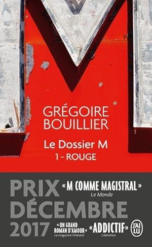 Image du vendeur pour Le Dossier M 1 - Rouge mis en vente par BuchWeltWeit Ludwig Meier e.K.