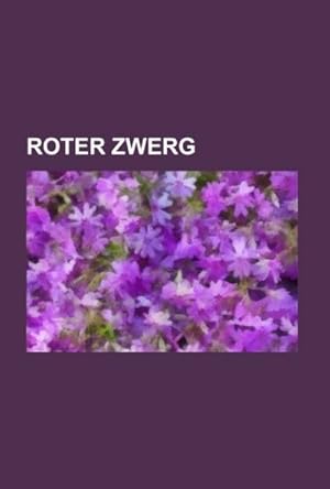 Imagen del vendedor de Roter Zwerg a la venta por BuchWeltWeit Ludwig Meier e.K.