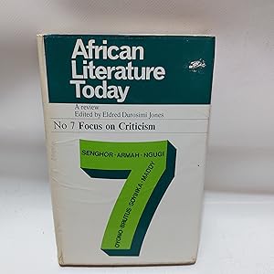 Seller image for Focus on Criticism (African Literature Today) for sale by Cambridge Rare Books