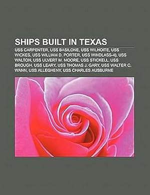 Immagine del venditore per Ships built in Texas venduto da BuchWeltWeit Ludwig Meier e.K.