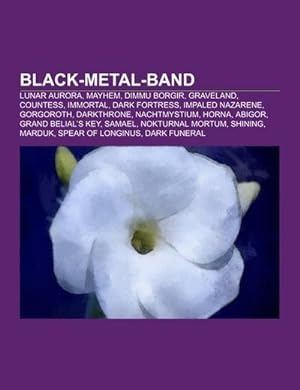 Seller image for Black-Metal-Band for sale by BuchWeltWeit Ludwig Meier e.K.