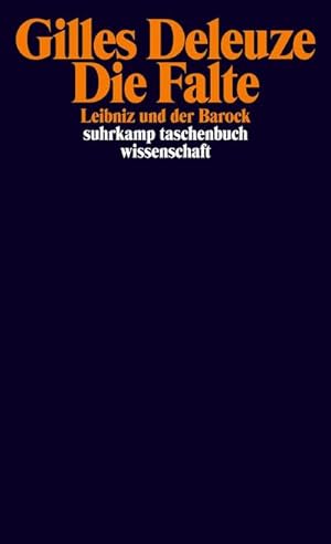 Bild des Verkufers fr Die Falte zum Verkauf von BuchWeltWeit Ludwig Meier e.K.