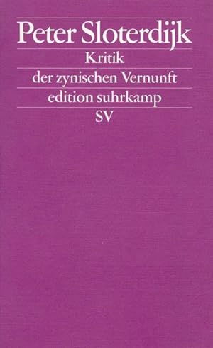Seller image for Zur Kritik der zynischen Vernunft for sale by BuchWeltWeit Ludwig Meier e.K.