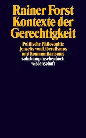 Image du vendeur pour Kontexte der Gerechtigkeit mis en vente par BuchWeltWeit Ludwig Meier e.K.
