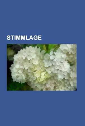 Seller image for Stimmlage for sale by BuchWeltWeit Ludwig Meier e.K.