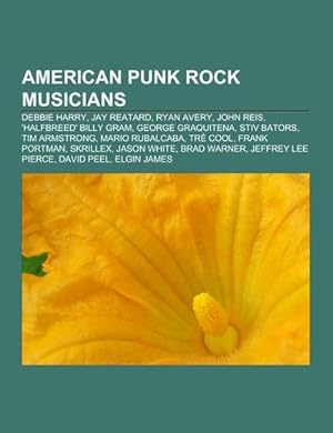 Seller image for American punk rock musicians for sale by BuchWeltWeit Ludwig Meier e.K.