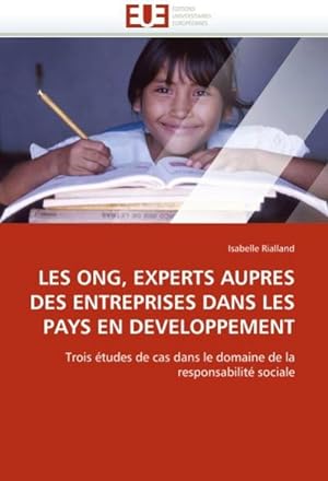 Bild des Verkufers fr Les Ong, Experts Aupres Des Entreprises Dans Les Pays En Developpement zum Verkauf von BuchWeltWeit Ludwig Meier e.K.