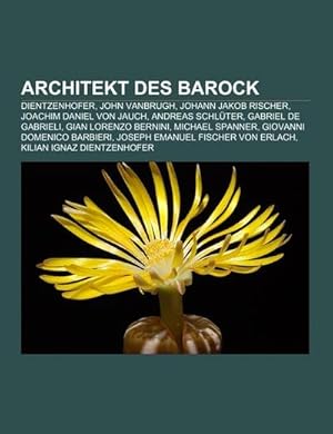 Seller image for Architekt des Barock for sale by BuchWeltWeit Ludwig Meier e.K.