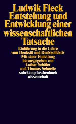 Imagen del vendedor de Entstehung und Entwicklung einer wissenschaftlichen Tatsache a la venta por BuchWeltWeit Ludwig Meier e.K.