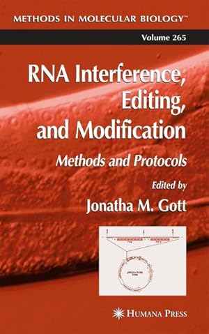 Bild des Verk�ufers f�r RNA Interference, Editing, and Modification: Methods and Protocols zum Verkauf von BuchWeltWeit Ludwig Meier e.K.