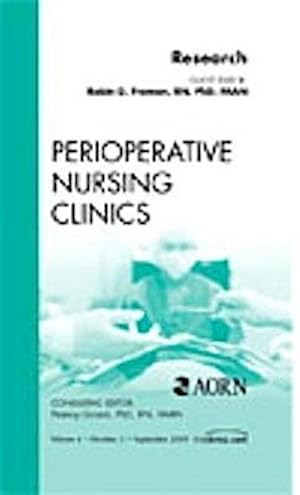 Image du vendeur pour Research, An Issue of Perioperative Nursing Clinics mis en vente par BuchWeltWeit Ludwig Meier e.K.