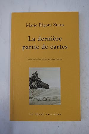 Imagen del vendedor de La dernire partie de cartes a la venta por Librairie du Levant