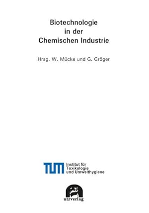 Seller image for Biotechnologie in der Chemischen Industrie for sale by BuchWeltWeit Ludwig Meier e.K.