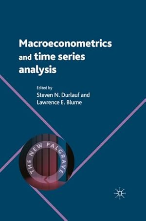 Imagen del vendedor de Macroeconometrics and Time Series Analysis a la venta por BuchWeltWeit Ludwig Meier e.K.
