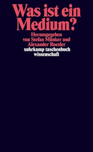 Bild des Verkufers fr Was ist ein Medium? zum Verkauf von BuchWeltWeit Ludwig Meier e.K.