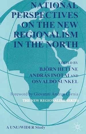 Seller image for National Perspectives on the New Regionalism in the North for sale by BuchWeltWeit Ludwig Meier e.K.