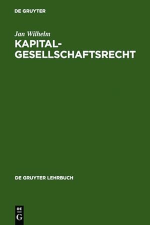 Seller image for Kapitalgesellschaftsrecht for sale by BuchWeltWeit Ludwig Meier e.K.