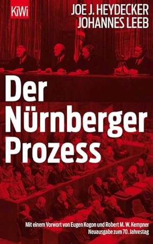 Imagen del vendedor de Der Nrnberger Proze a la venta por BuchWeltWeit Ludwig Meier e.K.