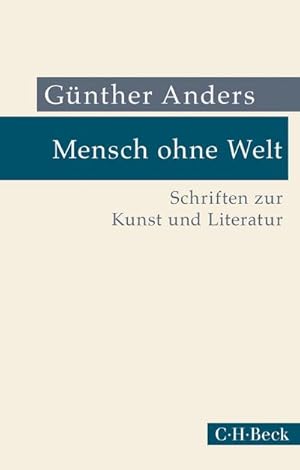 Bild des Verkufers fr Mensch ohne Welt zum Verkauf von BuchWeltWeit Ludwig Meier e.K.