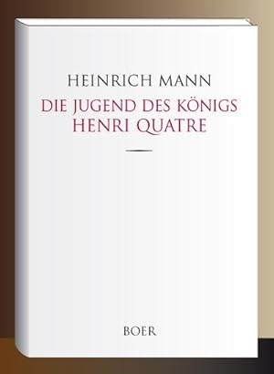 Bild des Verkufers fr Die Jugend des Knigs Henri Quatre zum Verkauf von BuchWeltWeit Ludwig Meier e.K.