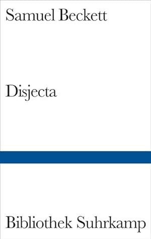 Image du vendeur pour Disjecta mis en vente par BuchWeltWeit Ludwig Meier e.K.