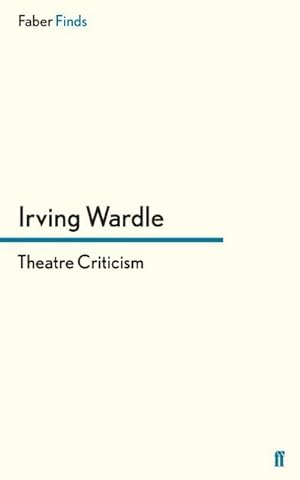 Seller image for Theatre Criticism for sale by BuchWeltWeit Ludwig Meier e.K.