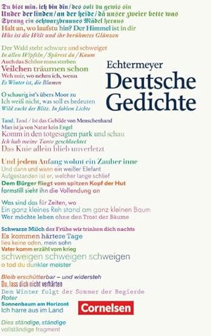Image du vendeur pour Deutsche Gedichte mis en vente par BuchWeltWeit Ludwig Meier e.K.