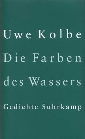 Imagen del vendedor de Die Farben des Wassers a la venta por BuchWeltWeit Ludwig Meier e.K.