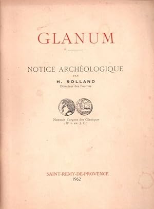 Glanum notice archéologique