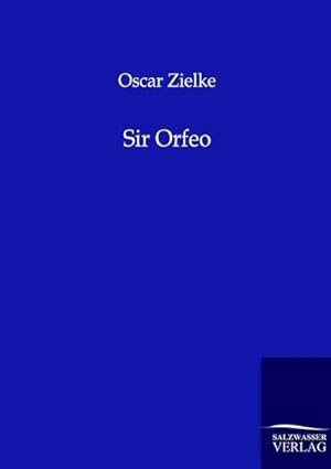 Seller image for Sir Orfeo for sale by BuchWeltWeit Ludwig Meier e.K.