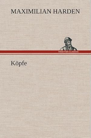 Bild des Verkufers fr Kpfe zum Verkauf von BuchWeltWeit Ludwig Meier e.K.
