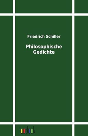 Seller image for Philosophische Gedichte for sale by BuchWeltWeit Ludwig Meier e.K.