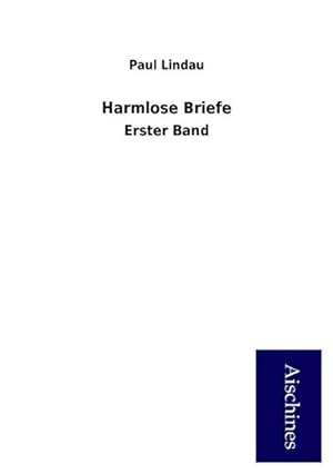 Seller image for Harmlose Briefe for sale by BuchWeltWeit Ludwig Meier e.K.
