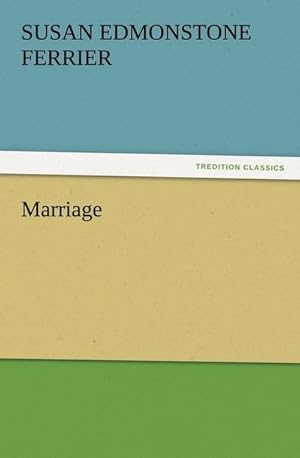 Imagen del vendedor de Marriage a la venta por BuchWeltWeit Ludwig Meier e.K.
