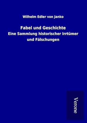 Seller image for Fabel und Geschichte for sale by BuchWeltWeit Ludwig Meier e.K.