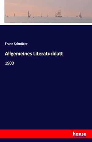 Seller image for Allgemeines Literaturblatt for sale by BuchWeltWeit Ludwig Meier e.K.