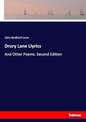 Immagine del venditore per Drury Lane Llyrics venduto da BuchWeltWeit Ludwig Meier e.K.