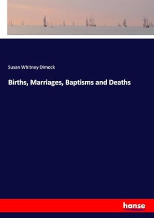 Seller image for Births, Marriages, Baptisms and Deaths for sale by BuchWeltWeit Ludwig Meier e.K.