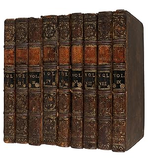 Imagen del vendedor de The Life and Opinions of Tristram Shandy, Gentleman. Nine volumes. a la venta por Jarndyce, The 19th Century Booksellers