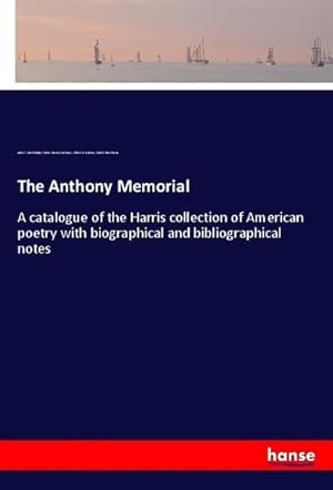 Seller image for The Anthony Memorial for sale by BuchWeltWeit Ludwig Meier e.K.