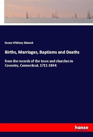 Seller image for Births, Marriages, Baptisms and Deaths for sale by BuchWeltWeit Ludwig Meier e.K.