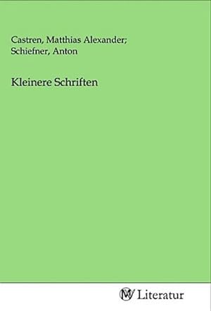 Seller image for Kleinere Schriften for sale by BuchWeltWeit Ludwig Meier e.K.