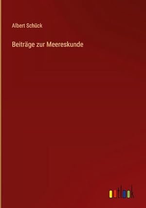 Seller image for Beitrge zur Meereskunde for sale by BuchWeltWeit Ludwig Meier e.K.
