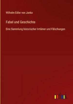 Seller image for Fabel und Geschichte for sale by BuchWeltWeit Ludwig Meier e.K.