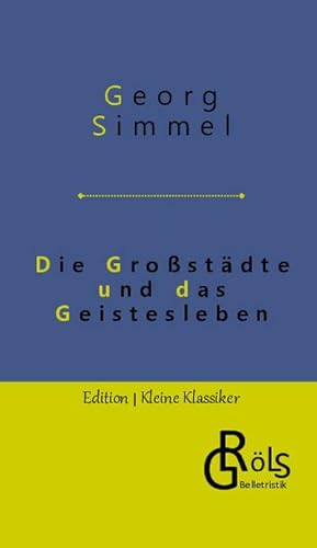 Seller image for Die Grostdte und das Geistesleben for sale by BuchWeltWeit Ludwig Meier e.K.