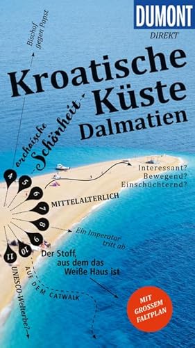 Seller image for DuMont direkt Reisefhrer Kroatische Kste Dalmatien for sale by BuchWeltWeit Ludwig Meier e.K.